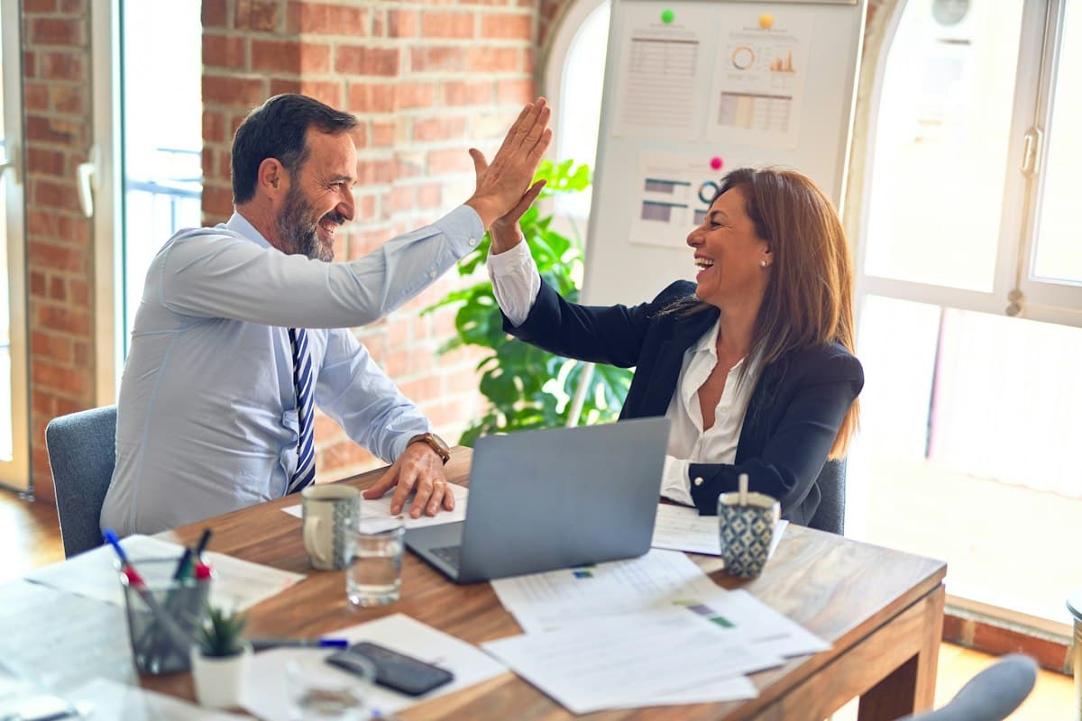 Milven advisors in an executive session